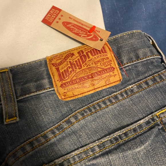 Lucky Brand Classic Blue Wide Leg Jeans - Picture 4 of 6